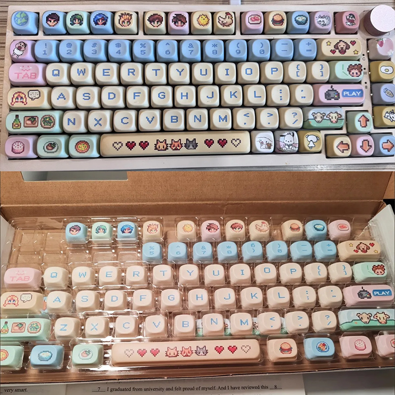 Колпачки для клавиш Stardew Va – обзор и цена Keyboard Tenkeyless