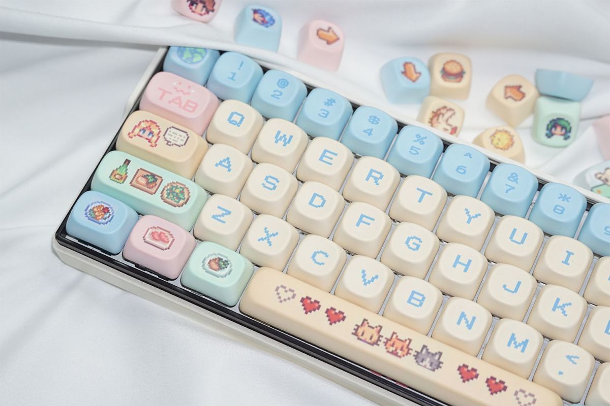 Колпачки для клавиш Stardew Va – обзор и цена Keyboard Tenkeyless