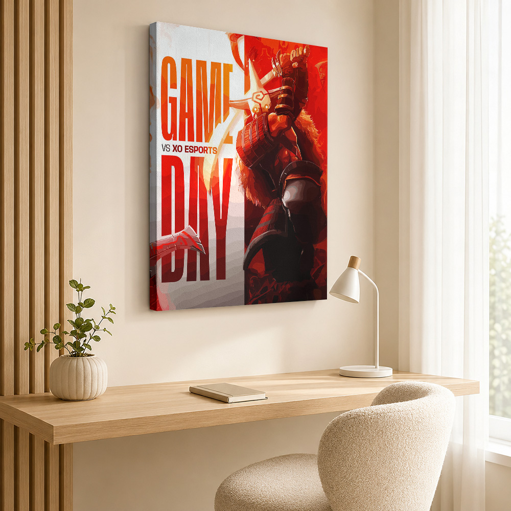 Постер на холсте в рамке Game  – обзор и цена Esports Gaming Poster