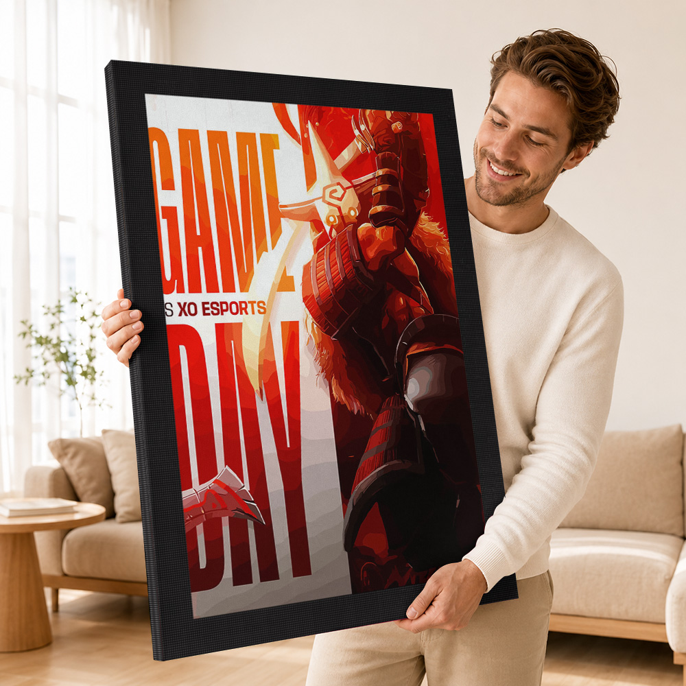 Постер на холсте в рамке Game  – обзор и цена Esports Gaming Poster