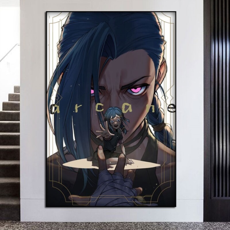 Постер Arcane Jinx Double Vers – обзор и цена Esports Gaming Poster