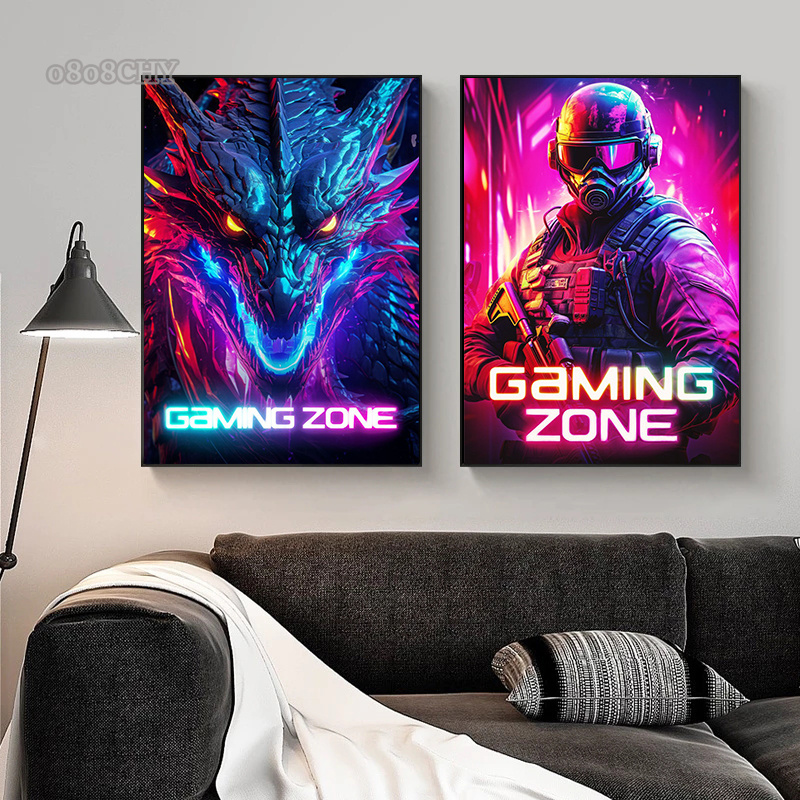 Dragon Assassin Space Armor Ga – обзор и цена Esports Gaming Poster