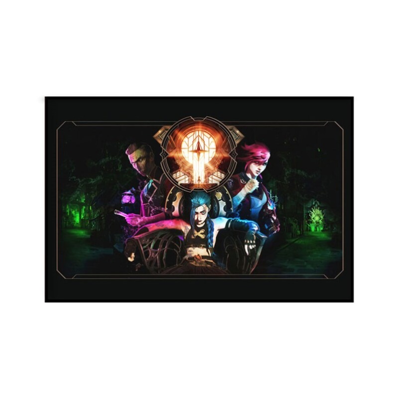 Постер Arcane Jinx Close-Up бе – обзор и цена Esports Gaming Poster
