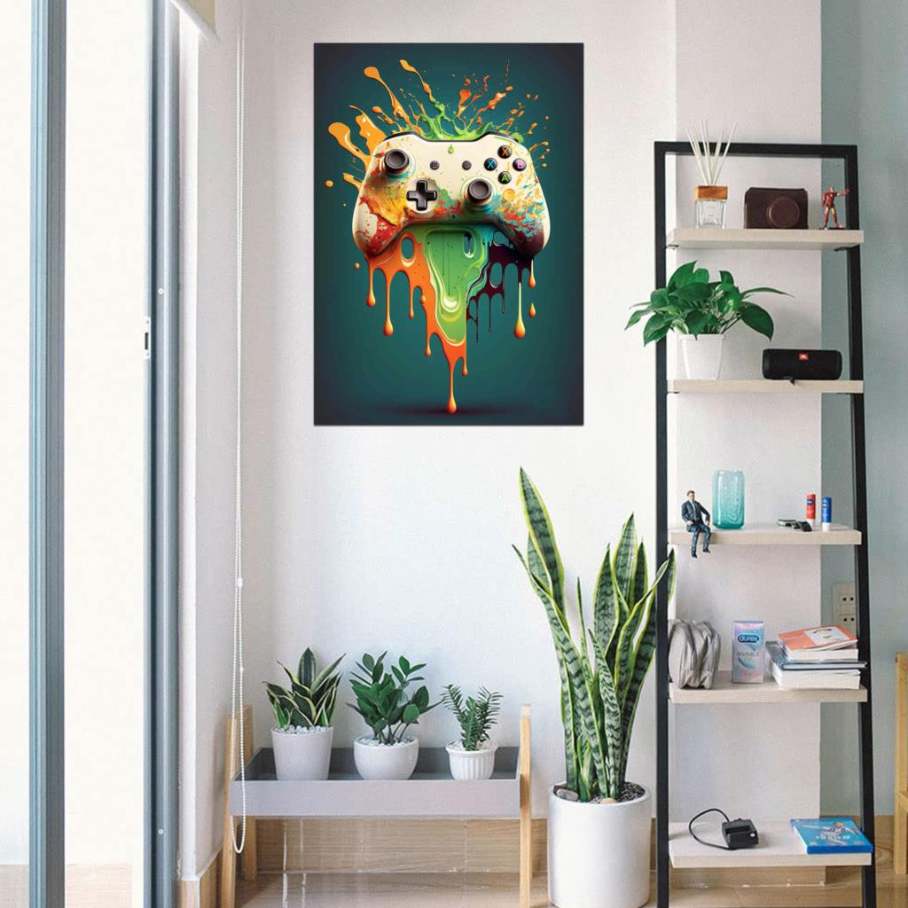 Красочный неоновый игровой пос – обзор и цена Esports Gaming Poster