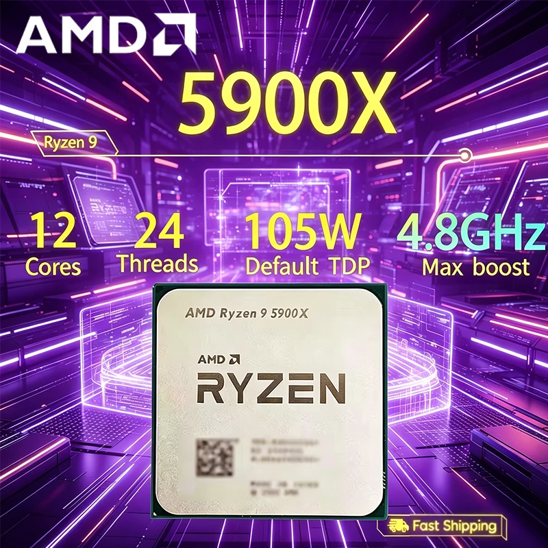 Процессор AMD Ryzen 9 5900X R9 – обзор и цена Amd Cpu Ryzen 9